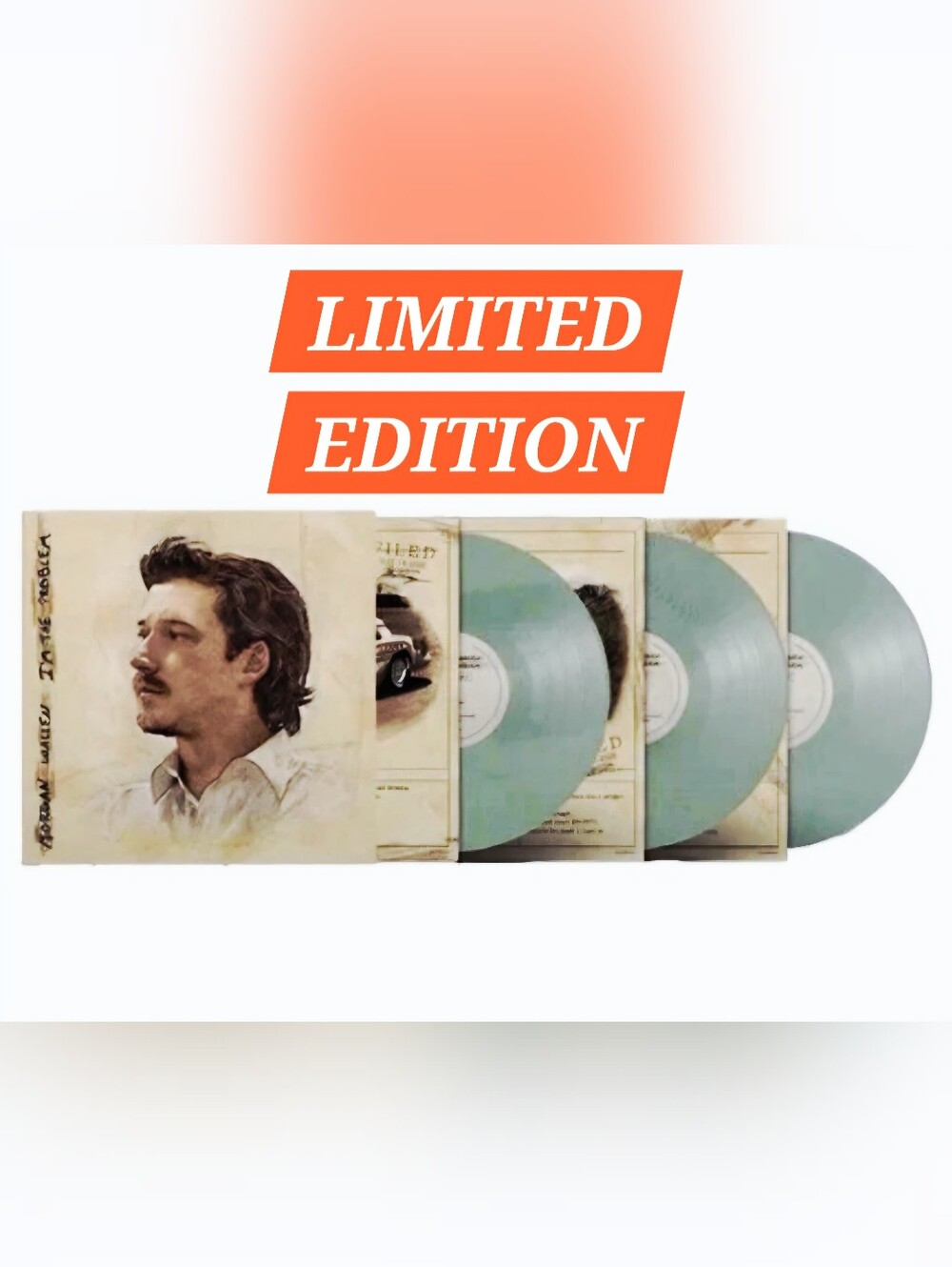 Morgan Wallen I'm The Problem Opaque Vinyl 3 LPs